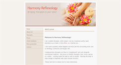 Desktop Screenshot of harmony-reflexology.co.uk